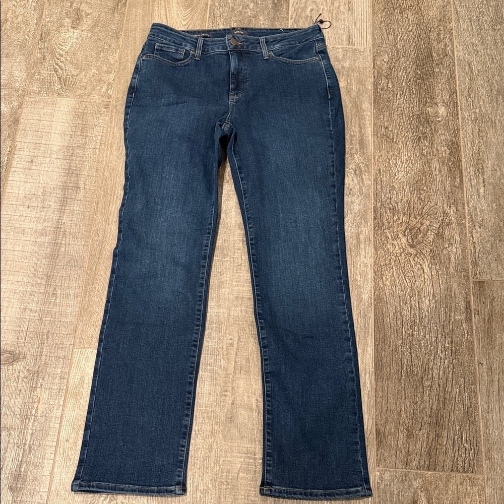 NYDJ Classic Blue MARILYN STRAIGHT Women's Jeans SIZE 12